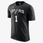 San Antonio Spurs Victor Wembanyama Men's Nike NBA T-Shirt. Nike.com